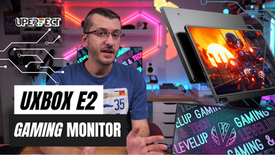 UPERFECT UXbox E2 Portable Gaming Monitor reviewed by  Level UP Gaming Tech