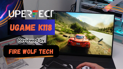 UGAME K118 18 Inch Portable Gaming Monitor Reviewed by Fire Wolf Tech