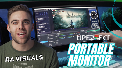 UPERFECT Model “O” 4K OLED Portable Touch Monitor reviewed by RA Visuals