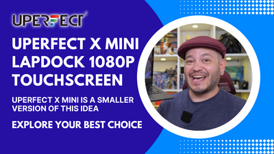 UPERFECT X Mini Lapdock 1080P Review by Juan Bagnell