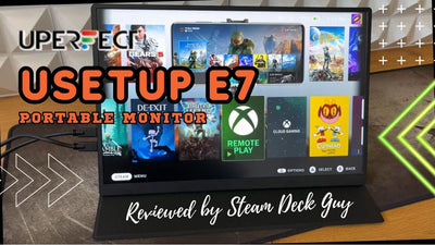 UPERFECT UPLAYS C2 Gaming Monitor reviewed by Steam Deck Guy