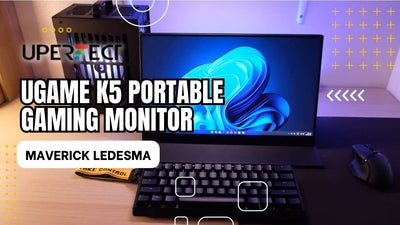 UPERFECT UGame K5 Portable Gaming Monitor unboxing by Maverick Ledesma