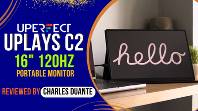 UPERFECT UPlays C2 Portable Gaming Monitor reviewed by Charles Duante