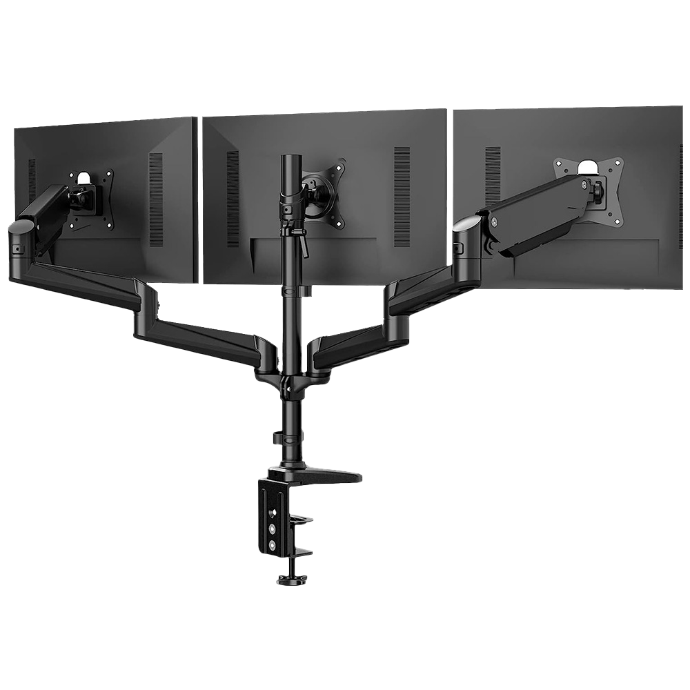 Triple Monitor Holder 3 Arm Monitor Stand Vesa Mount UPERFECT