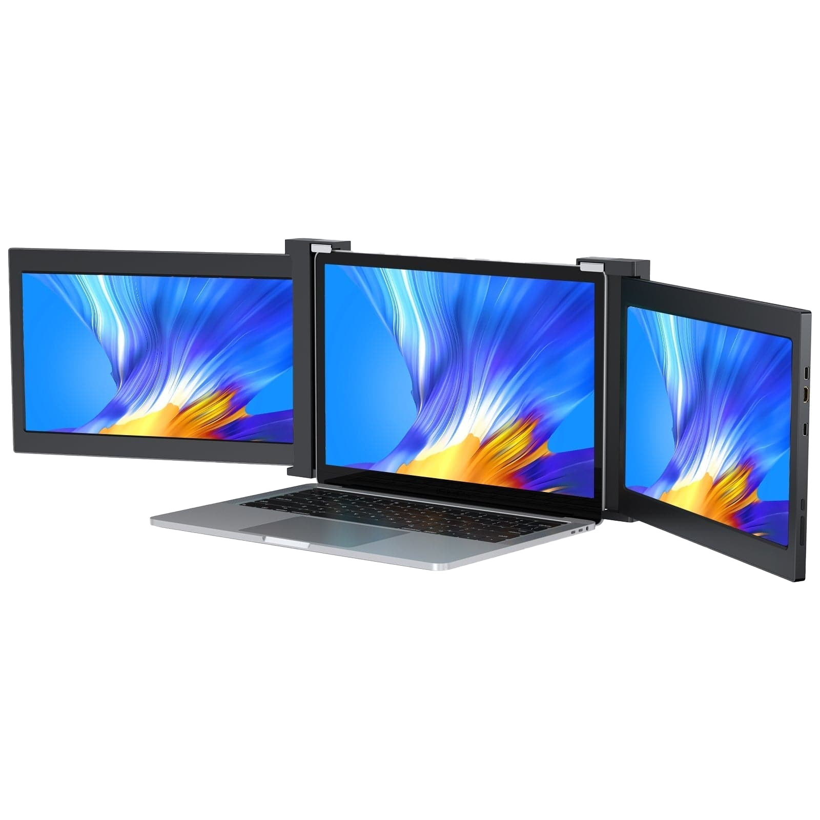 UStation Z 14 - Tri Screen Laptop Monitor Extender Triple Display Portable  Workstation