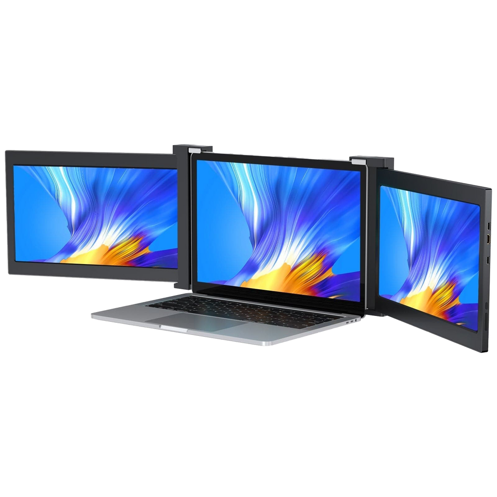 uperfect-z-tri-screen-133-laptop-monitor-extender-triple-display-portable-workstation-uperfect