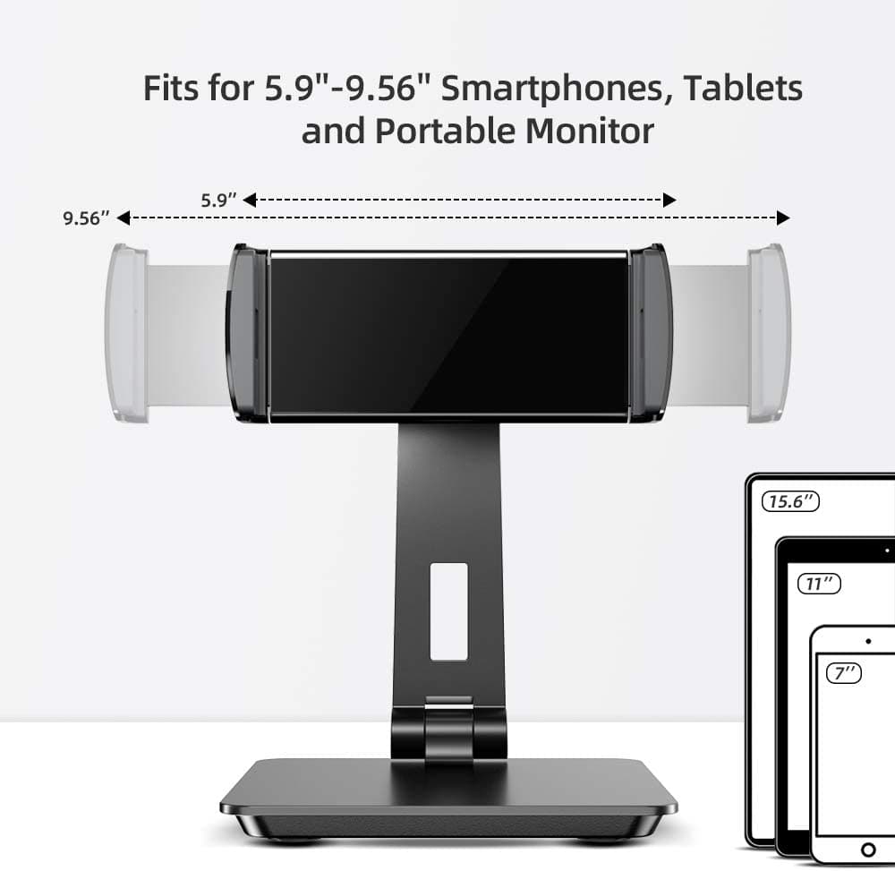 Foldable Laptop Riser Stand, Portable - Monitor Mounts