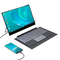 UPERFECT X Pro Lapdock 15.6" 4K Touch Screen Huawei Dex Monitor Samsung Moto Ready For OnePlus UPERFECT 